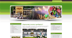 Desktop Screenshot of kulturalipsk.pl